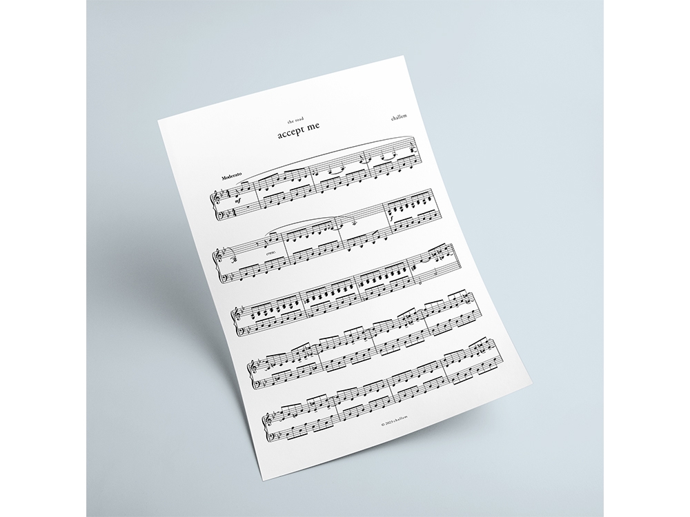 The Road Sheet Music Individual Song Download